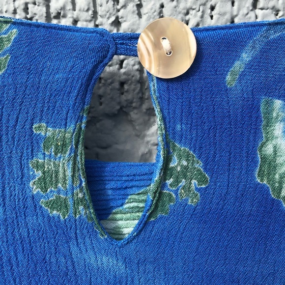 Buster N’ Begi Maxi Dress Blue Size 3X - Picture 5 of 5